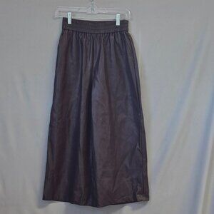 Chocolate Brown Scoop Wide Leg Pants